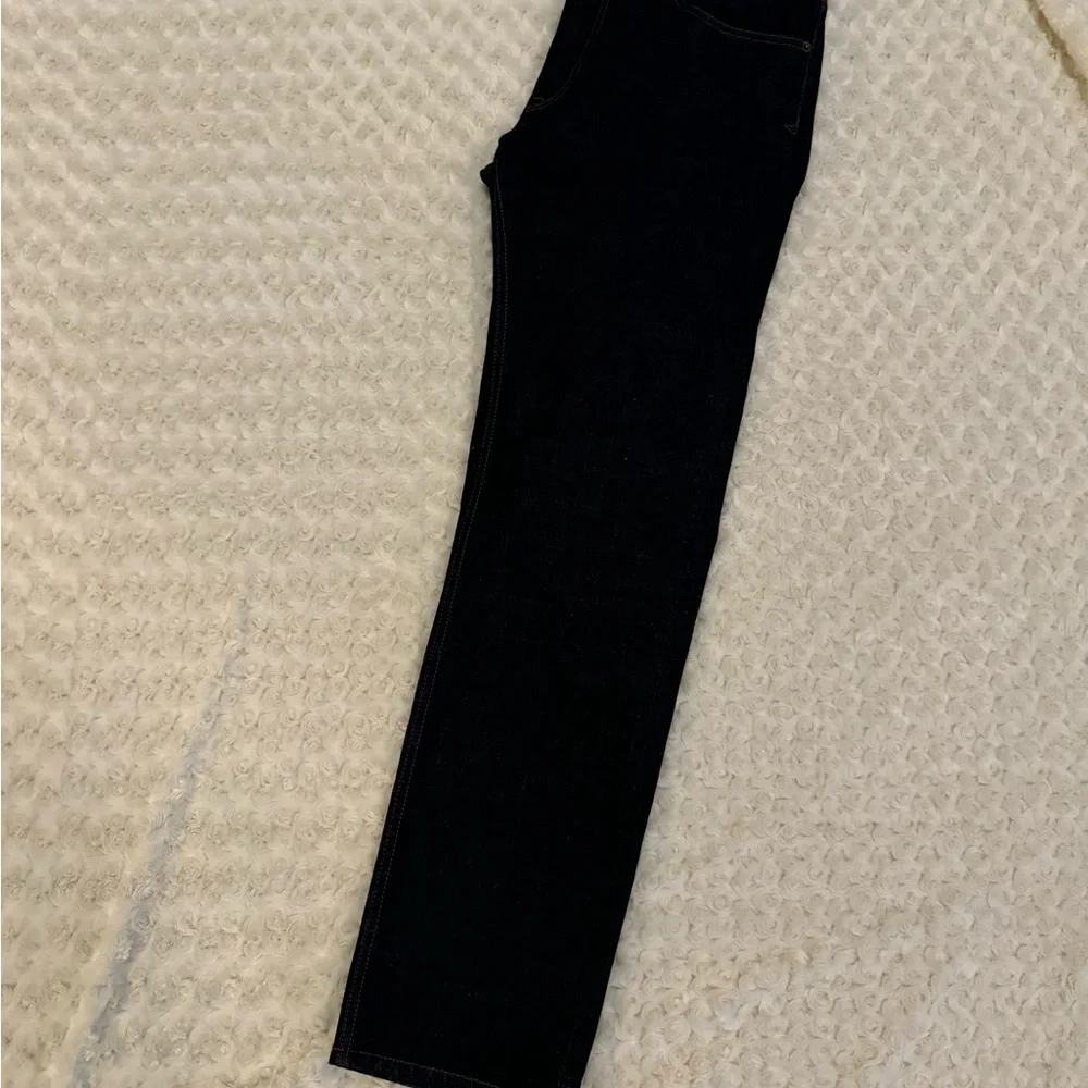 Men’s Lacoste Dark Wash Jeans 36 w 34 length like new - Picture 5 of 8